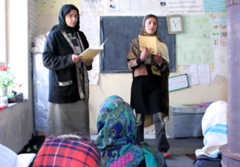 Nähkurs und Erstalphabetisierung für Frauen in Afghanistan